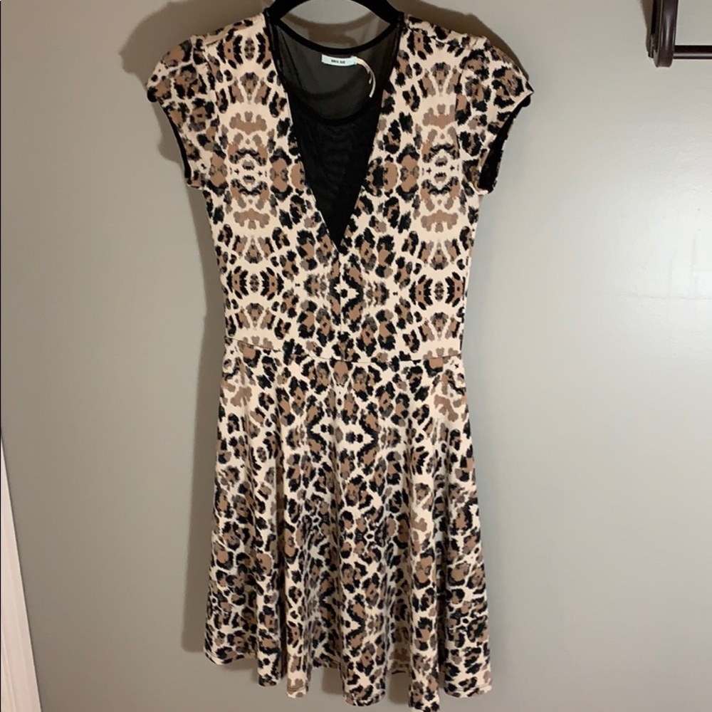 Urban Outfitters Kimchi Blue Leopard Dress  XS
